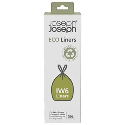 Joseph Joseph IW6 Sacchetti rifiuti 30 L, grigi