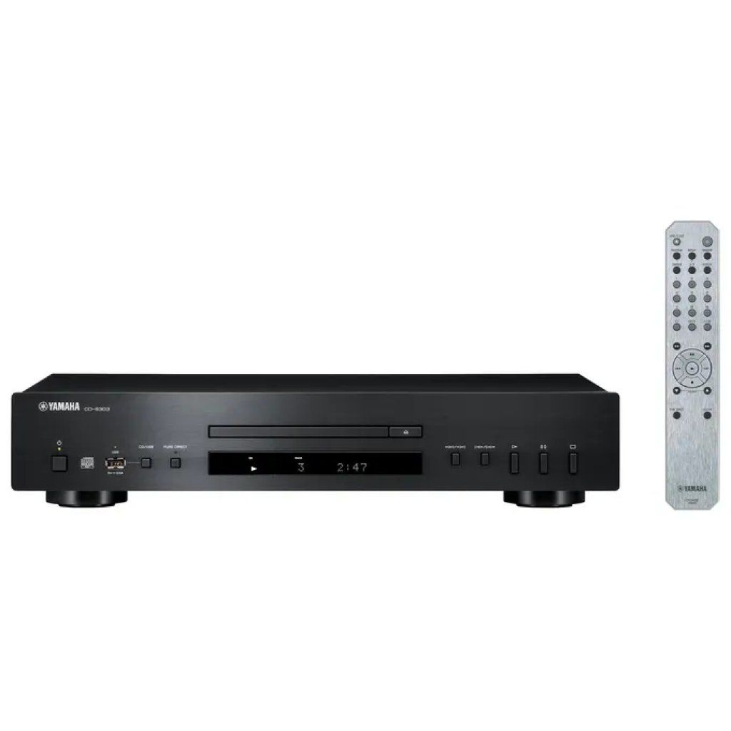 Yamaha CD-S303 Lettore CD HiFi con USB e DAC 192 kHz/24 bit - Nero Yamaha CD-S303 Lettore CD HiFi con USB e DAC 192 kHz/24 bit - Nero