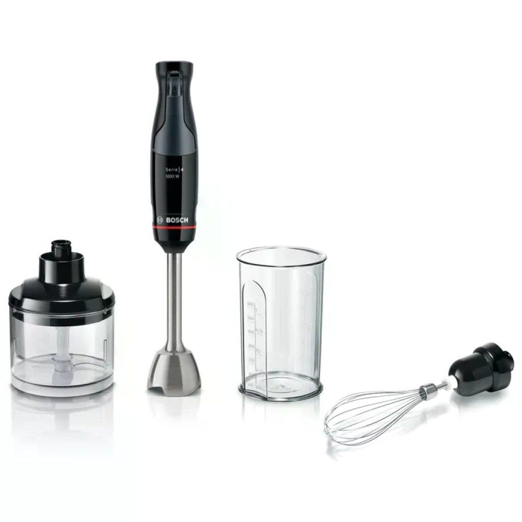 Bosch Serie 4 MSM4B621 Frullatore a immersione 1000 W con tritatutto e frusta