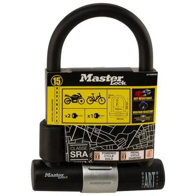 Master Lock 8377EURDPRO Antifurto a U per Bicicletta Master Lock 8377EURDPRO Antifurto a U per Bicicletta