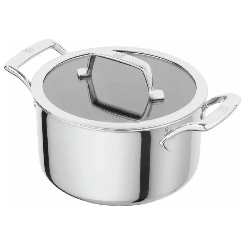 Zwilling J.A. Henckels Zwilling Peak Pentola con Coperchio in Vetro, 5,7 L