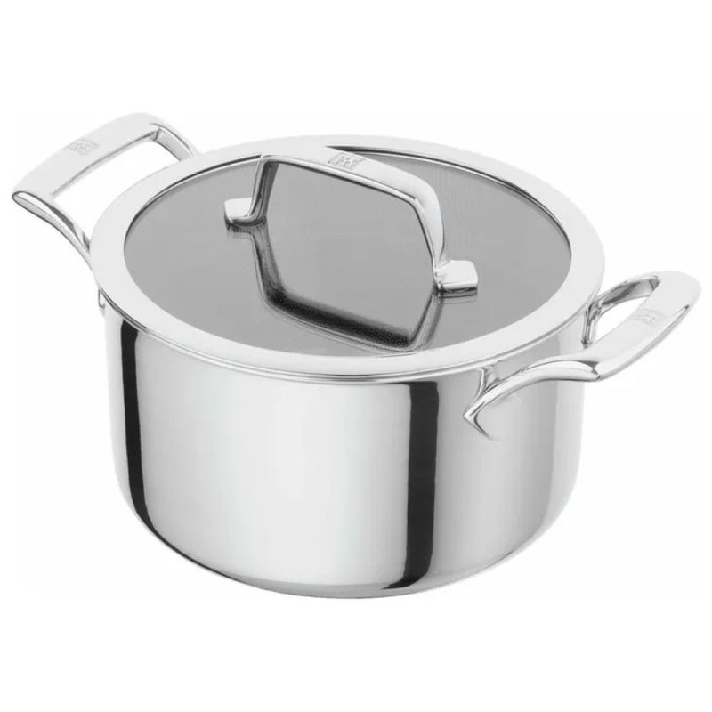 Zwilling J.A. Henckels Zwilling Peak Pentola con Coperchio in Vetro, 5,7 L
