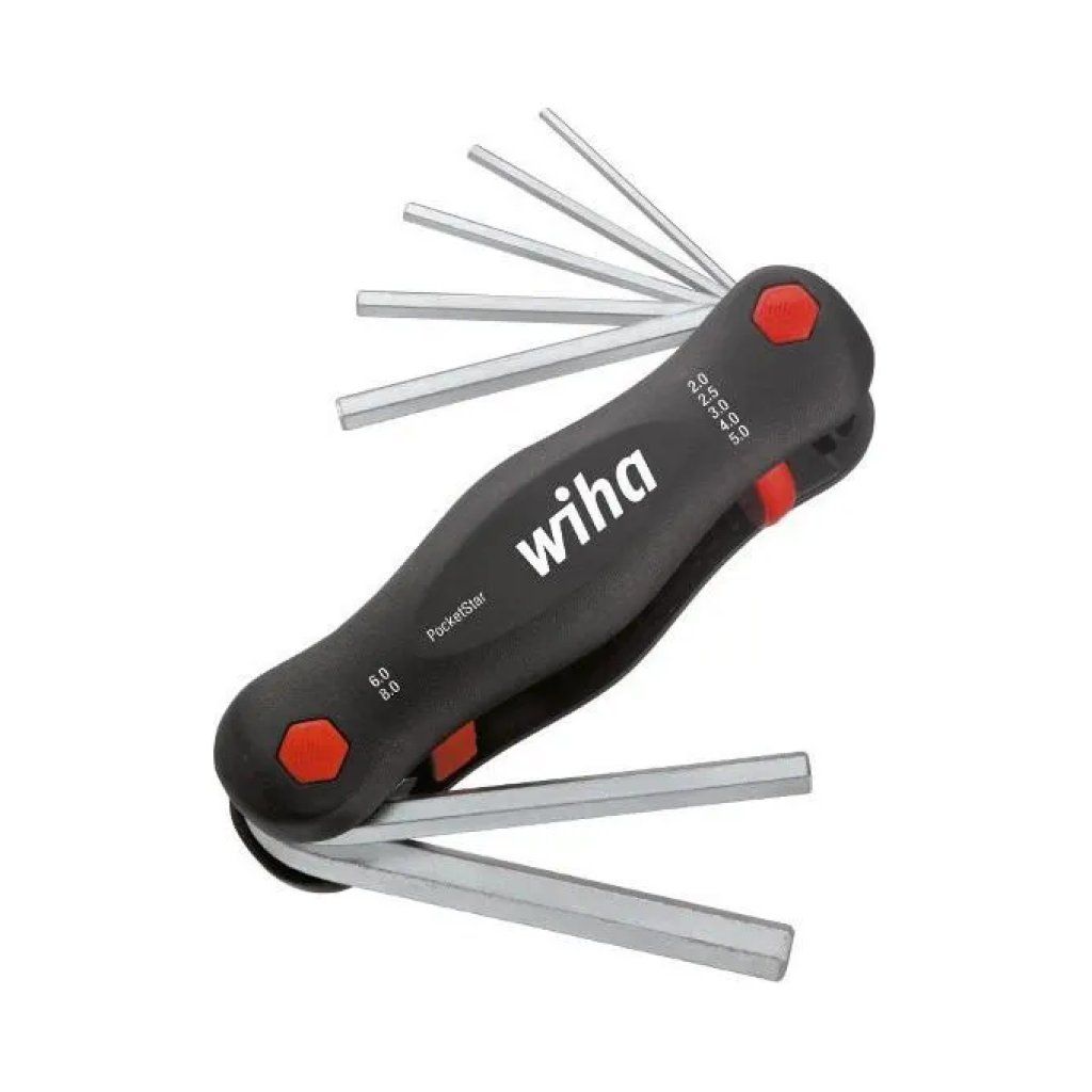Wiha PocketStar 23040 – Cacciavite pieghevole con 7 utensili