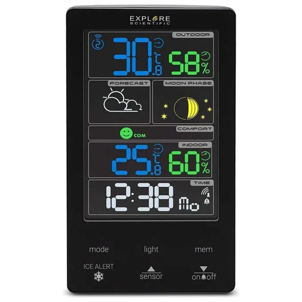Explore Scientific WSC4009 Stazione Meteo Touch a Colori