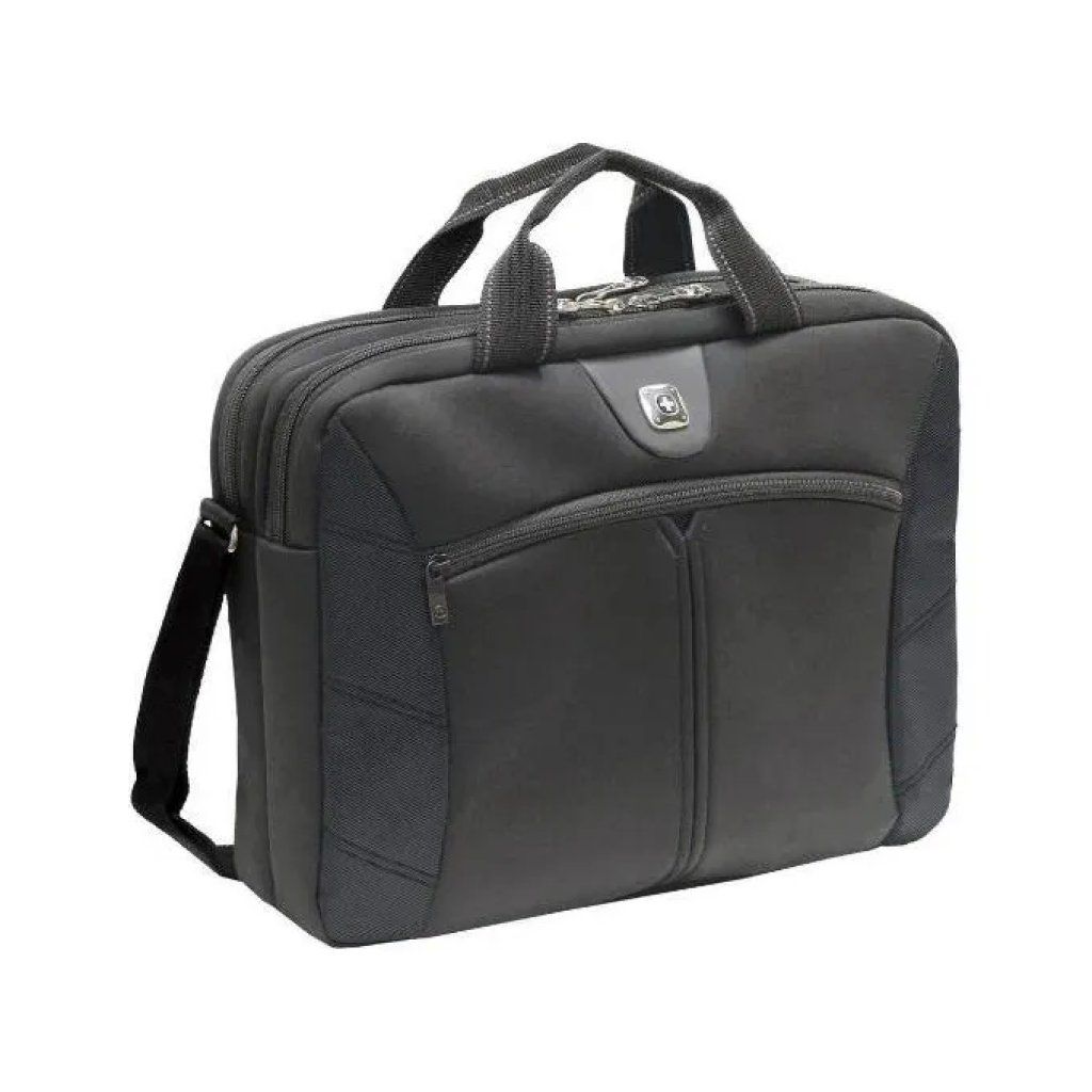 Wenger Sherpa Freecom – Valigetta per Notebook fino a 16″, Nero
