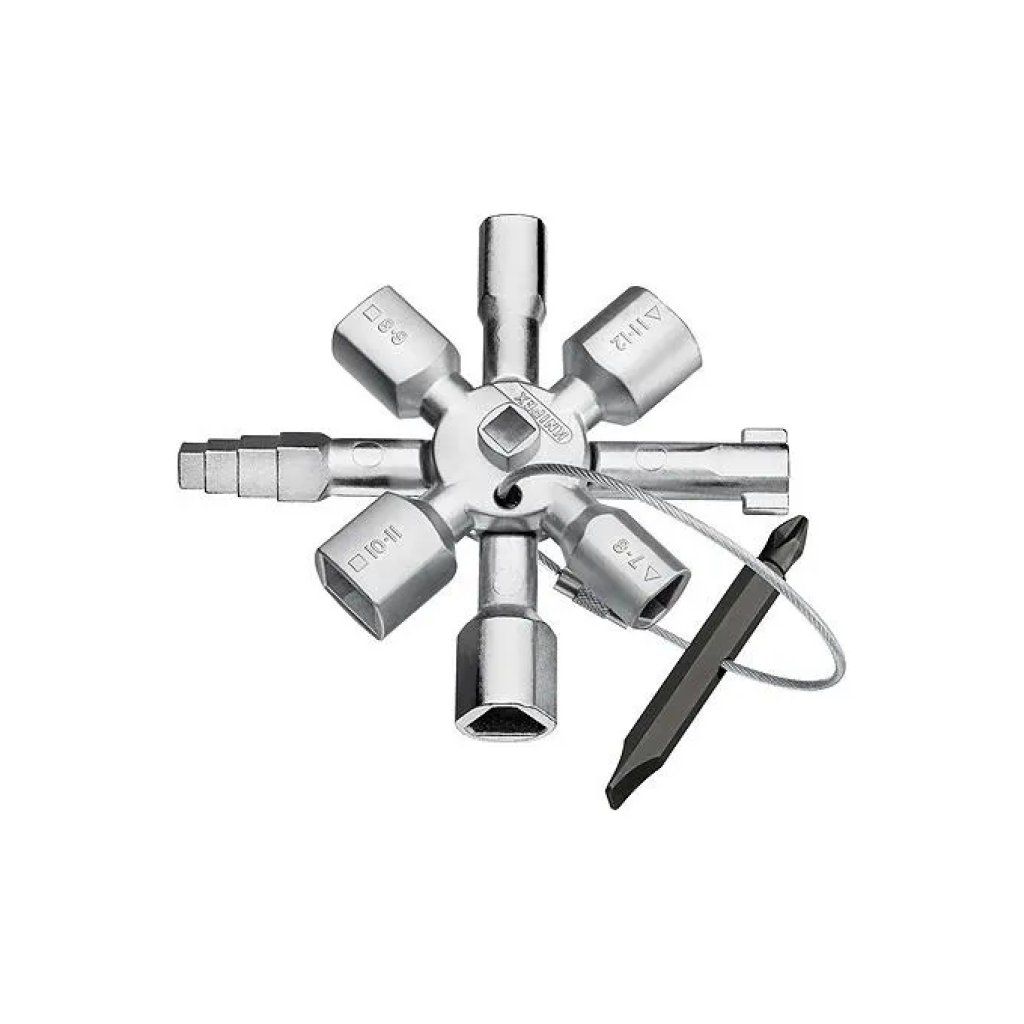 KNIPEX 00 11 01 Chiave universale per quadri e valvole