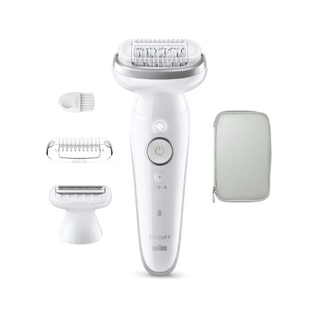 Braun Silk·épil 9 Epilatore Wet & Dry, 40 pinzette MicroGrip