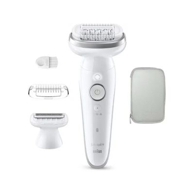Braun Silk·épil 9 Epilatore Wet & Dry, 40 pinzette MicroGrip