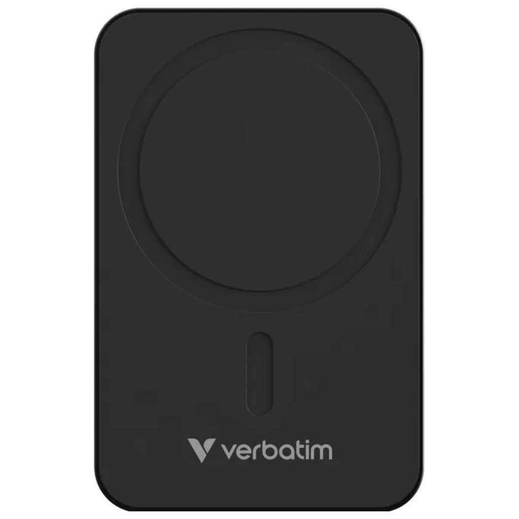 Verbatim Charge ’n’ Go Essentials Power Bank 20000 mAh Wireless Magnetico Nero