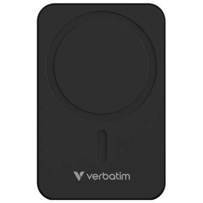 Verbatim Charge ’n’ Go Essentials Power Bank 20000 mAh Wireless Magnetico Nero