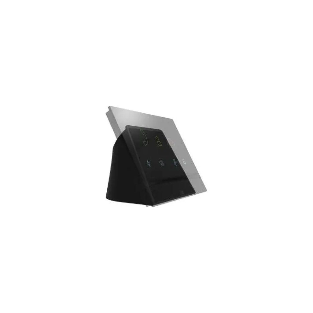 2N 91378802 Supporto da Scrivania Nero per Indoor Talk, Compact e View