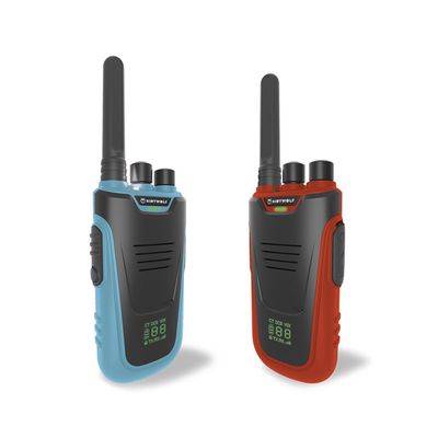 Kidywolf Walkie-Talkies per Bambini con Torcia – Blu e Rosso