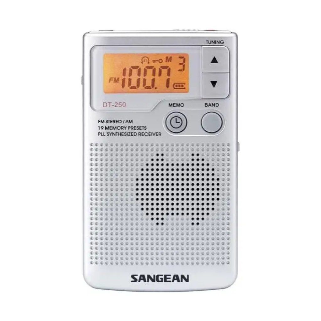 PHILIPS Sangean DT-250 Radio Portatile AM/FM Argento PHILIPS Sangean DT-250 Radio Portatile AM/FM Argento