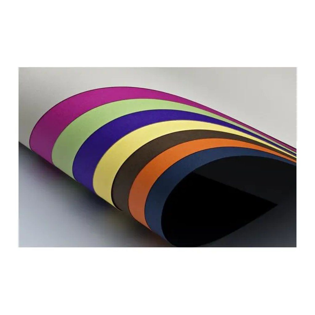 CARTOTECNICA FAVINI Favini Prisma Color 220 – Cartoncino assortito 70 x 100 cm, 20 fogli