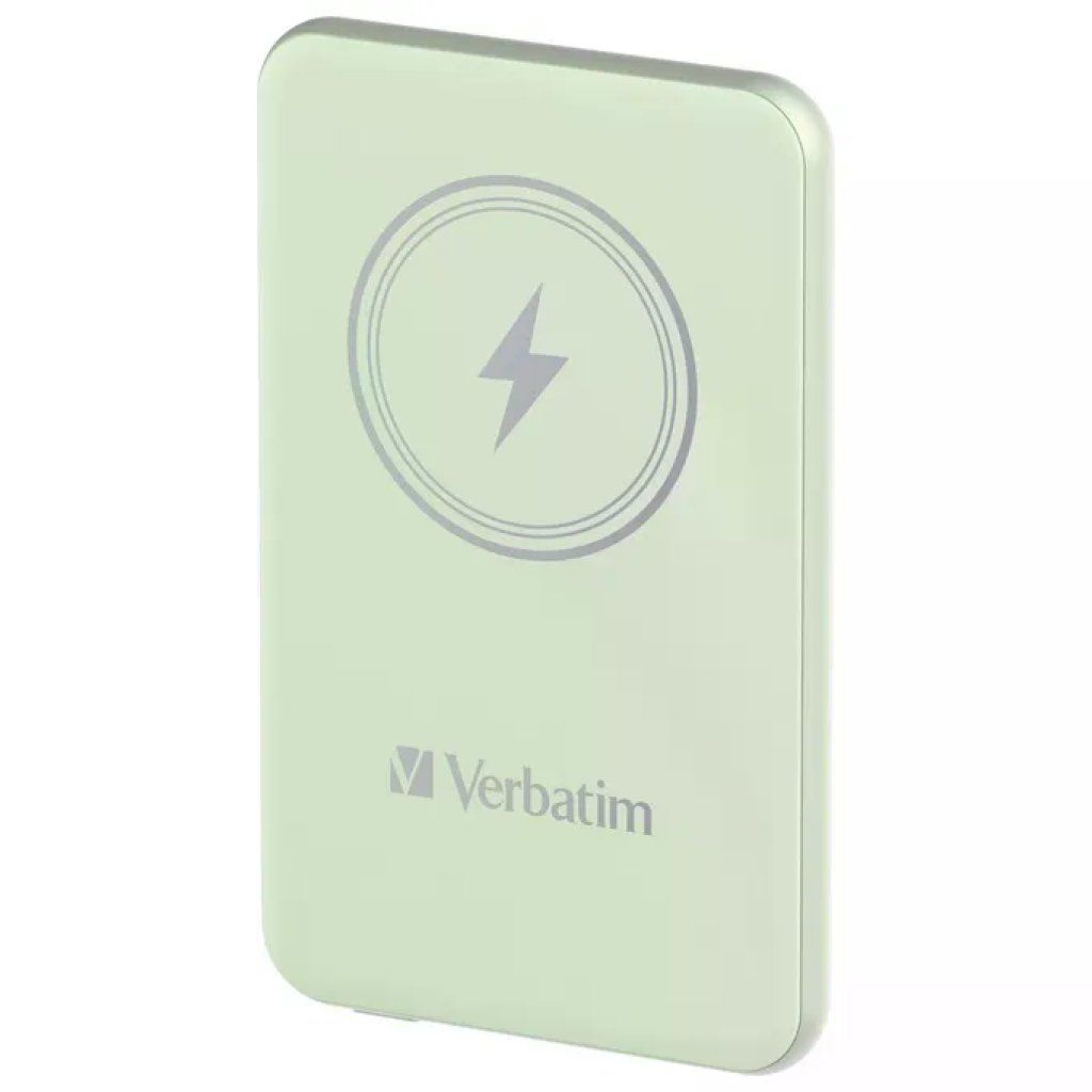Verbatim Charge ’n’ Go Power Bank Wireless 5000 mAh Verde