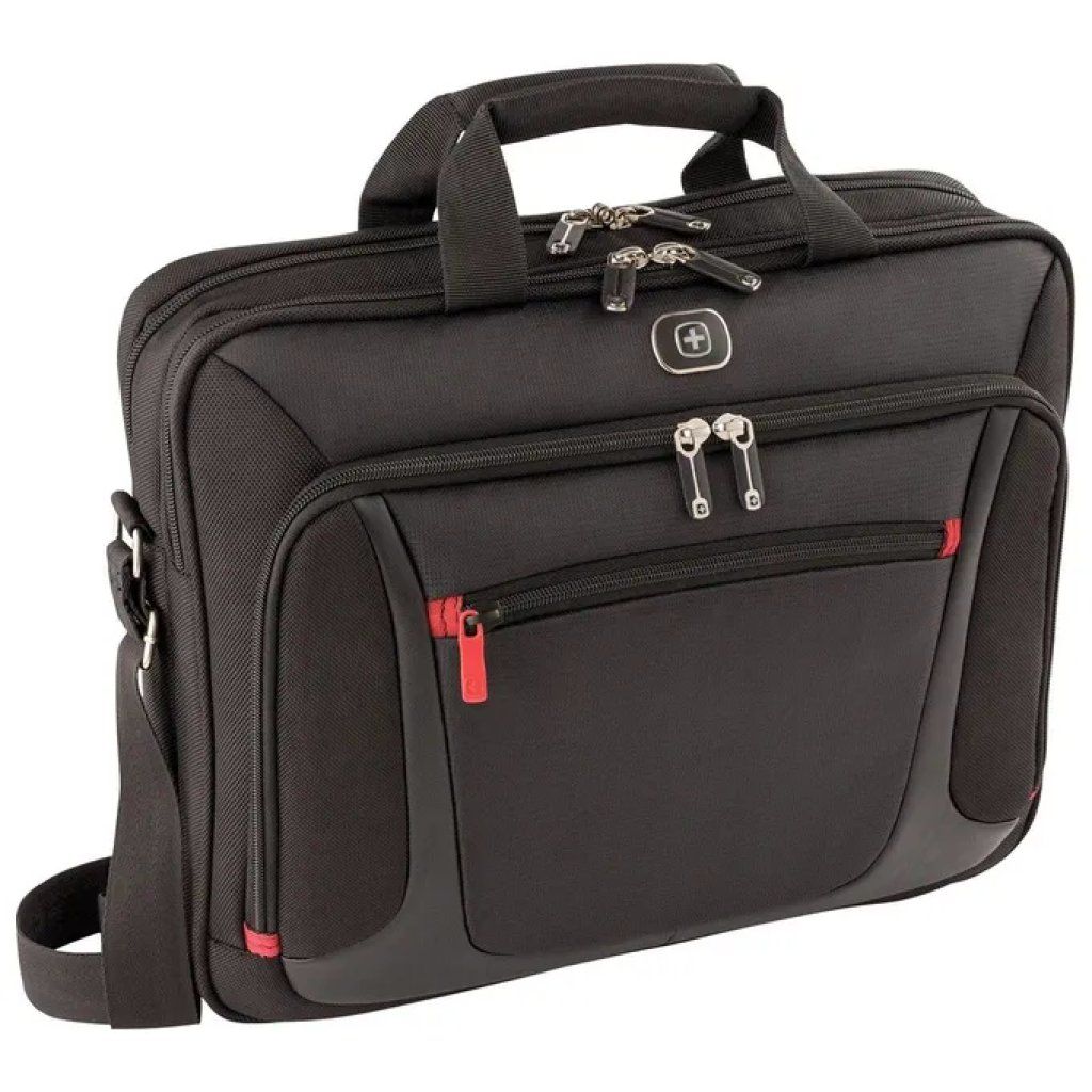 Wenger 600643 Sensor Borsa Porta PC 15” con Tracolla, Nero