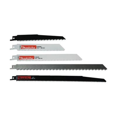 Makita P-83951 Starter Kit 5 Lame per Sega Reciproca Makita P-83951 Starter Kit 5 Lame per Sega Reciproca