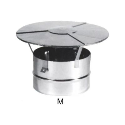 MARAL Terminale Parapioggia Inox AISI 316L 15 cm