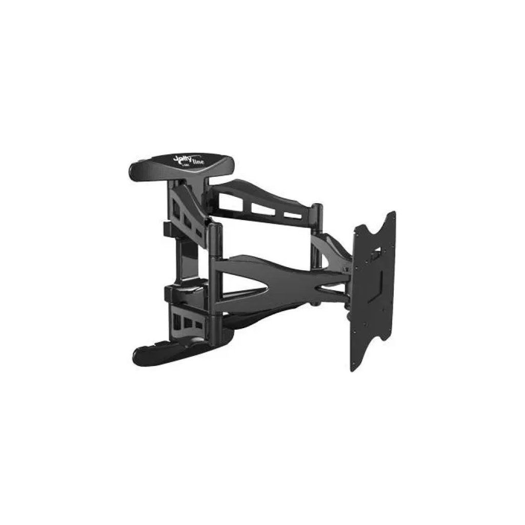 Jolly Line PLB-4060 Slim Supporto TV Pantografo da Parete, 40–60”, Nero