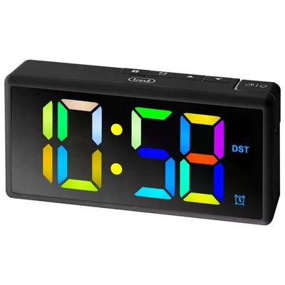 Trevi EC 886 Sveglia Digitale LED Multicolore con USB