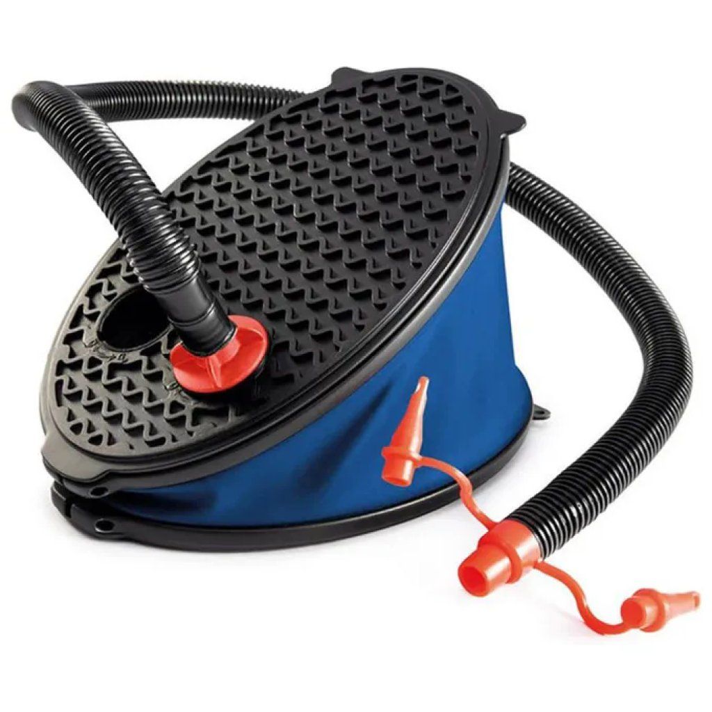Intex 69611 Pompa a Piede per Gonfiabili con 3 Adattatori