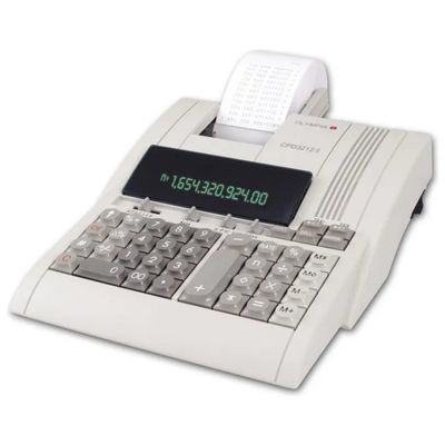 Olympia CPD 3212 S Calcolatrice da Tavolo Stampante 12 Cifre Beige