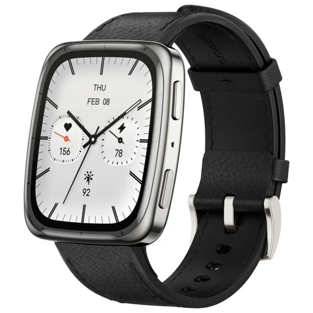 Amazfit Active 2 Square Smartwatch AMOLED 1,75” GPS NFC, Nero