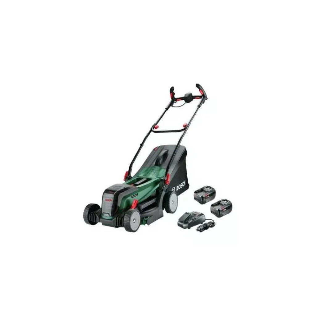 Bosch 37-550 Tagliaerba a Batteria, Larghezza di Taglio 37 cm