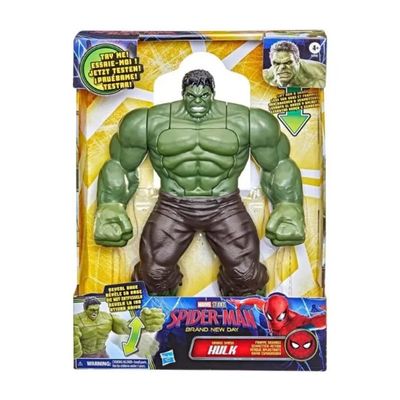 Hasbro Marvel Spider-Man Brand New Day – Figura Hulk trasformabile, 29 cm