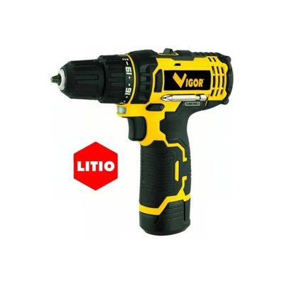 VIGOR-BLINKY Vigor VIT12LI Trapano Avvitatore a Batteria 12V con Valigetta e 13 Accessori VIGOR-BLINKY Vigor VIT12LI Trapano Avvitatore a Batteria 12V con Valigetta e 13 Accessori