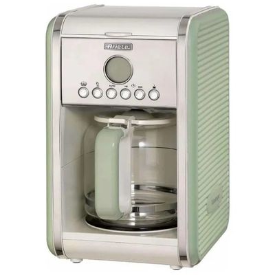 Ariete Vintage 1342 Macchina da Caffè Americano Verde, 960 W, 12 Tazze Ariete Vintage 1342 Macchina da Caffè Americano Verde, 960 W, 12 Tazze