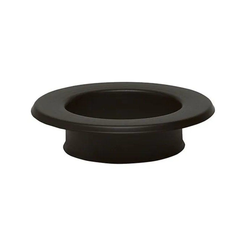 ALA 2000 Aeternum Rosone in Acciaio Smaltato Nero Opaco 14 cm