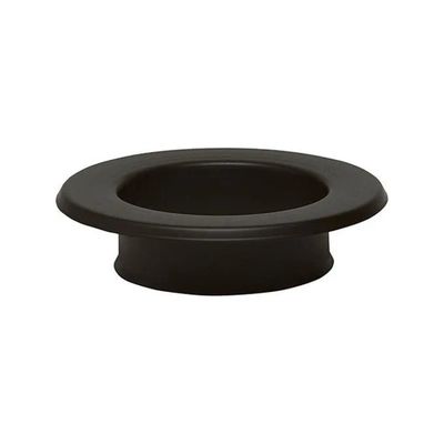ALA 2000 Aeternum Rosone in Acciaio Smaltato Nero Opaco 14 cm