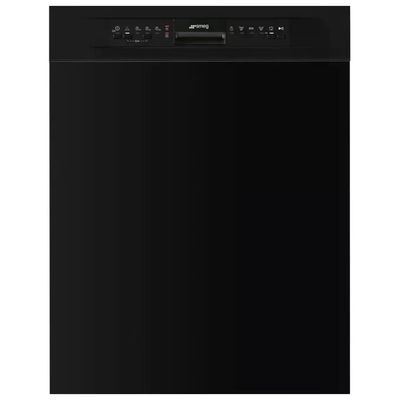 Smeg LSP292DN Lavastoviglie da Incasso Sottopiano, 13 Coperti, Classe D, Nera