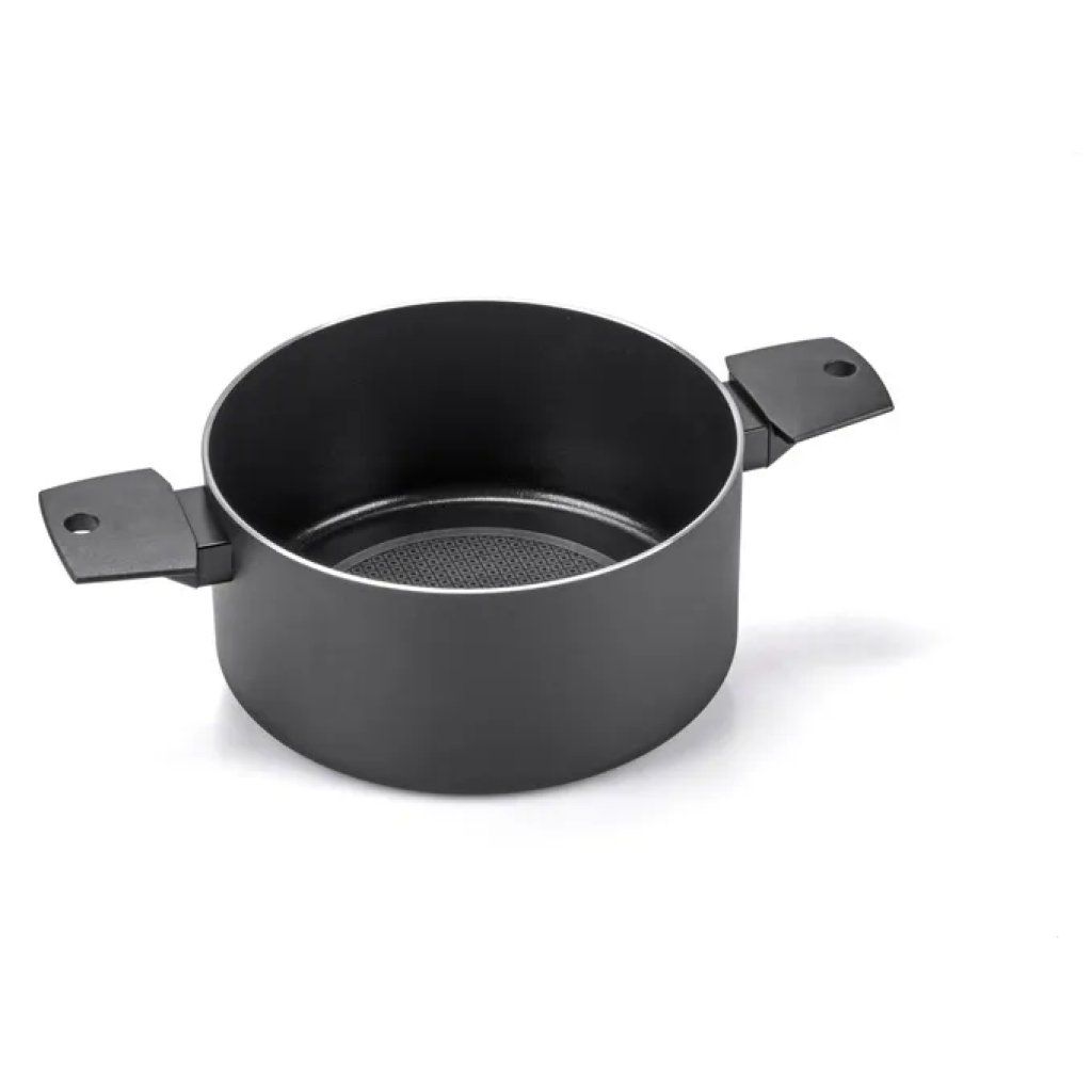 Moneta Recy Casseruola 20 cm in Alluminio Riciclato, 2 Manici, Nero Moneta Recy Casseruola 20 cm in Alluminio Riciclato, 2 Manici, Nero