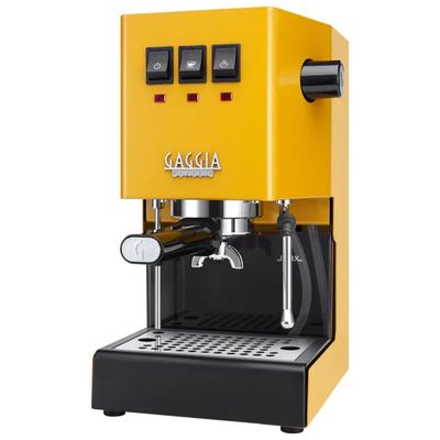 Gaggia Classic E24 RI9481-18 – Macchina espresso manuale gialla