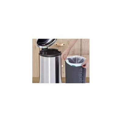 Brabantia NewIcon Pattumiera a Pedale 30 L in Acciaio Inox