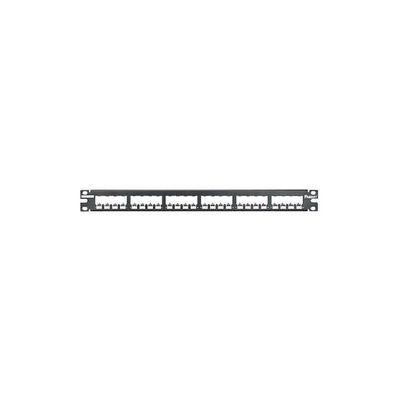 Panduit CP24BLY Pannello Patch Modulare 24 Porte 1U Acciaio Inossidabile RJ45 Cat 5e colore Nero