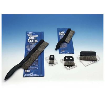 Kinetronics SW-030 Spazzola Antistatica Nera, 30 mm
