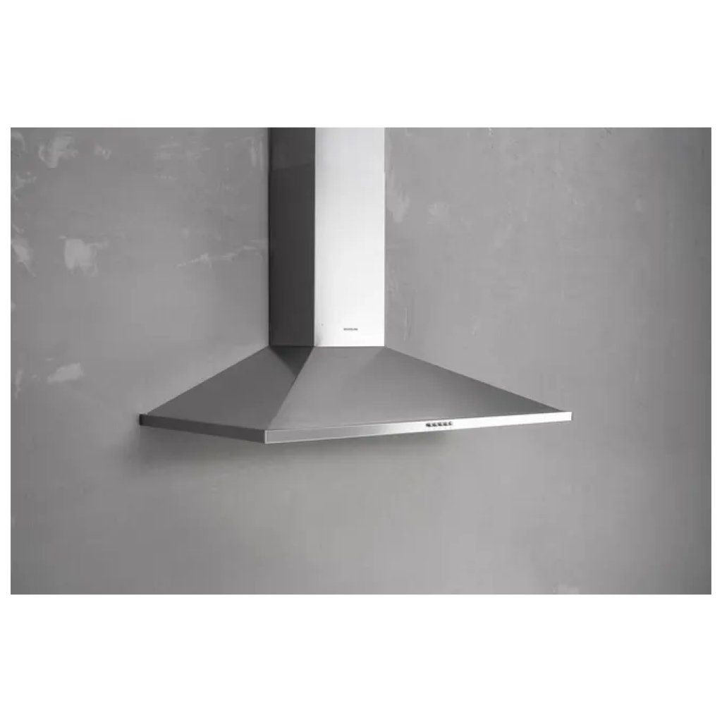 Silverline 2240.6.733.04 Cappa a Parete 60 cm, 295 m³/h, Acciaio Inox