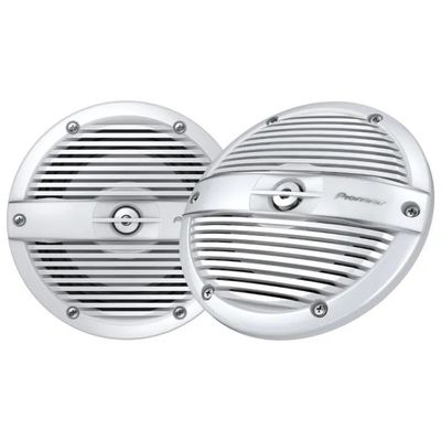 Pioneer TS-ME650FC Altoparlanti Marine 2 Vie 16,5 cm, 250 W, IPX7, Bianco Perla