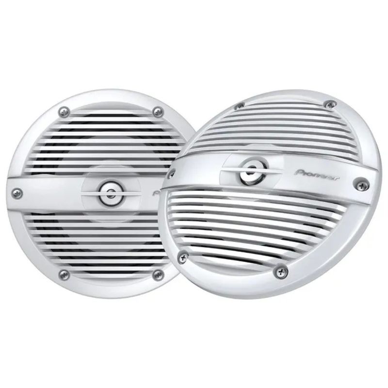 Pioneer TS-ME650FC Altoparlanti Marine 2 Vie 16,5 cm, 250 W, IPX7, Bianco Perla