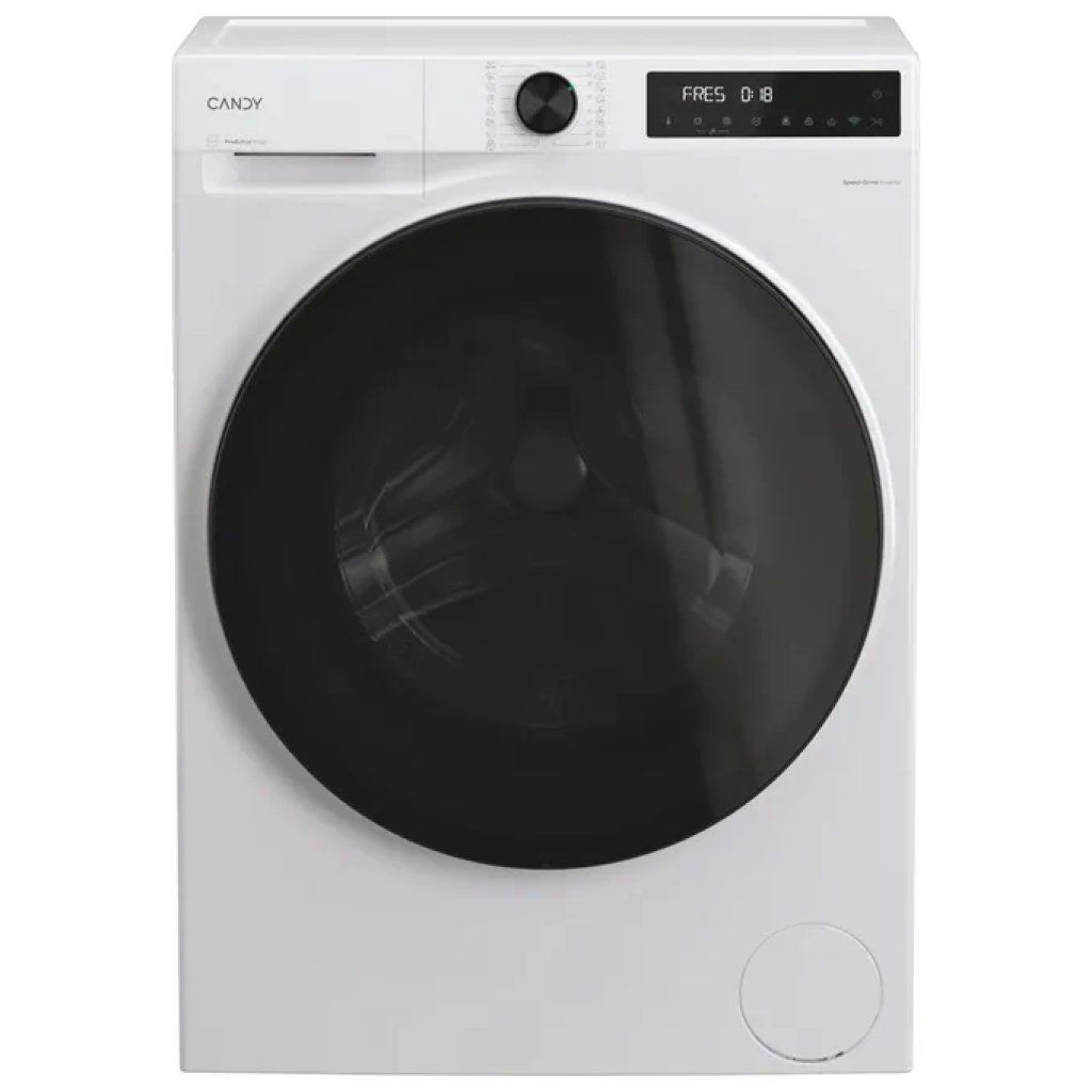 Candy BP 49SBL8-S Lavatrice Slim 9 kg, 1400 giri, Classe A, Wi-Fi e Vapore
