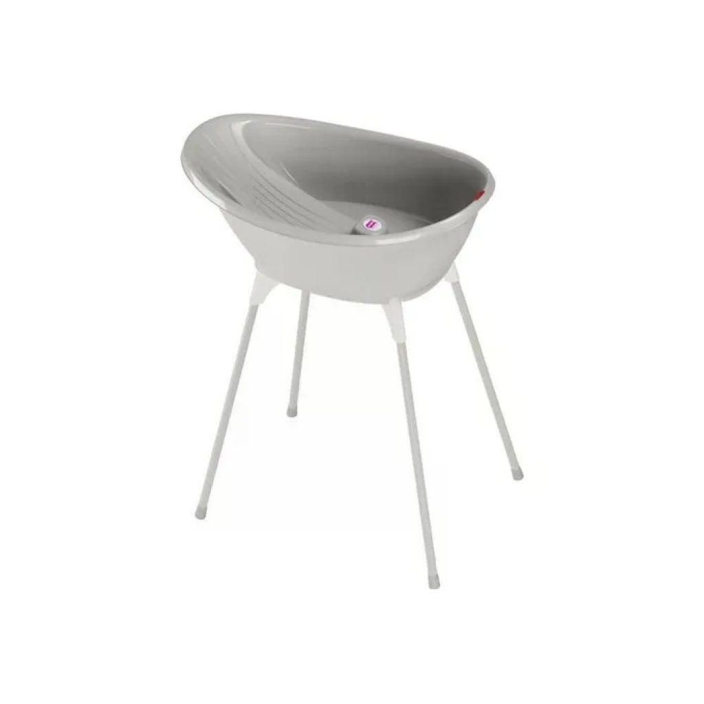 OKBABY Bella Bath Kit vaschetta neonato con cavalletto pieghevole, grigio OKBABY Bella Bath Kit vaschetta neonato con cavalletto pieghevole, grigio