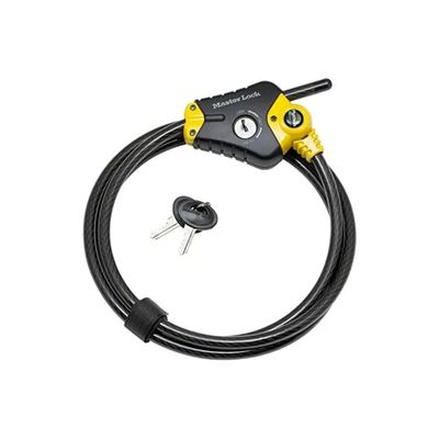 MASTERLOCK Master Lock Python 8420EURD – Cavo antifurto regolabile 4,5 m MASTERLOCK Master Lock Python 8420EURD – Cavo antifurto regolabile 4,5 m