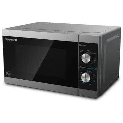 Sharp YC-MG01E-S Forno a Microonde con Grill, 20 L, 800 W, Grigio Sharp YC-MG01E-S Forno a Microonde con Grill, 20 L, 800 W, Grigio