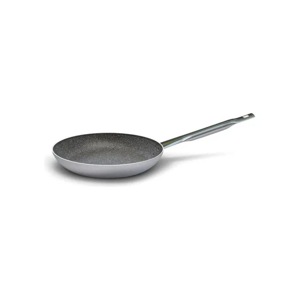 Ballarini Linea 6900 Padella Bassa Svasata 28 cm – Induzione, Alluminio, Kerastone Nero