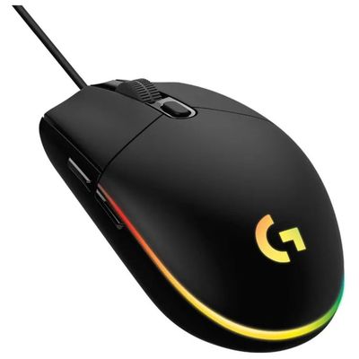 Logitech G203 LIGHTSYNC Mouse Gaming USB Nero
