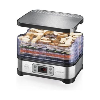 Macom 871 Superdry Essiccatore per Alimenti, 5 Vassoi, 450 W Macom 871 Superdry Essiccatore per Alimenti, 5 Vassoi, 450 W