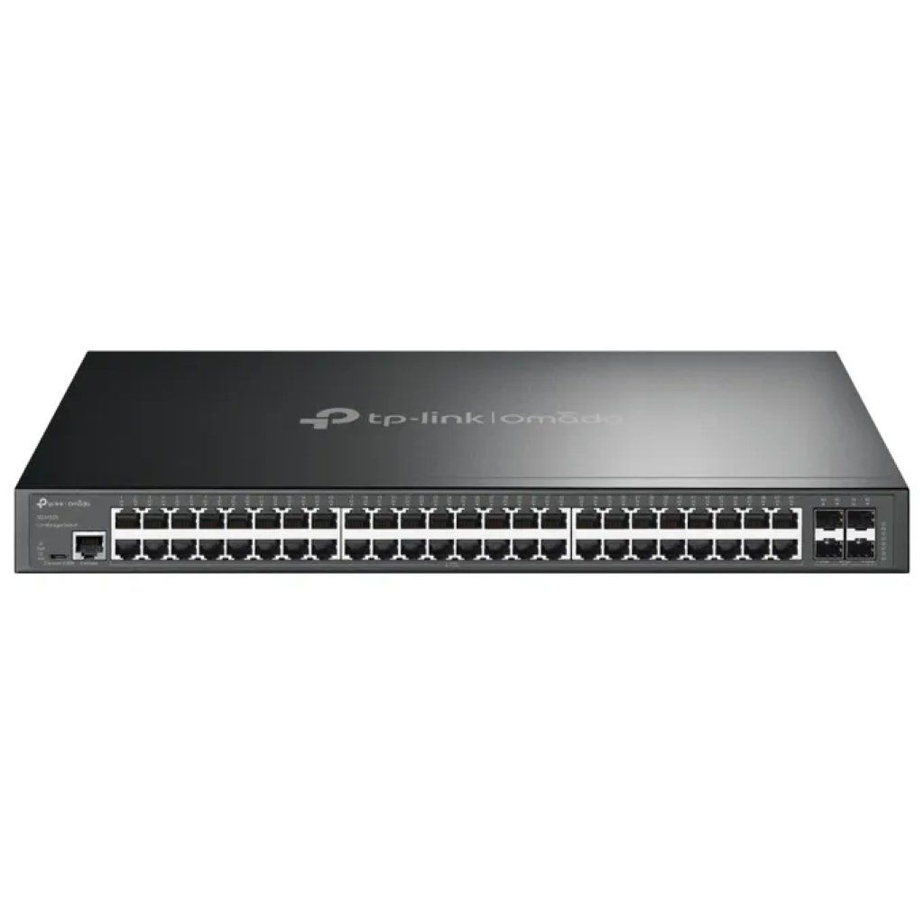 TP-Link Omada SG3452X Switch gestito L2+ 48 porte Gigabit e 4 slot SFP+ 10G